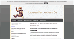 Desktop Screenshot of lahdenkivipalvelu.fi